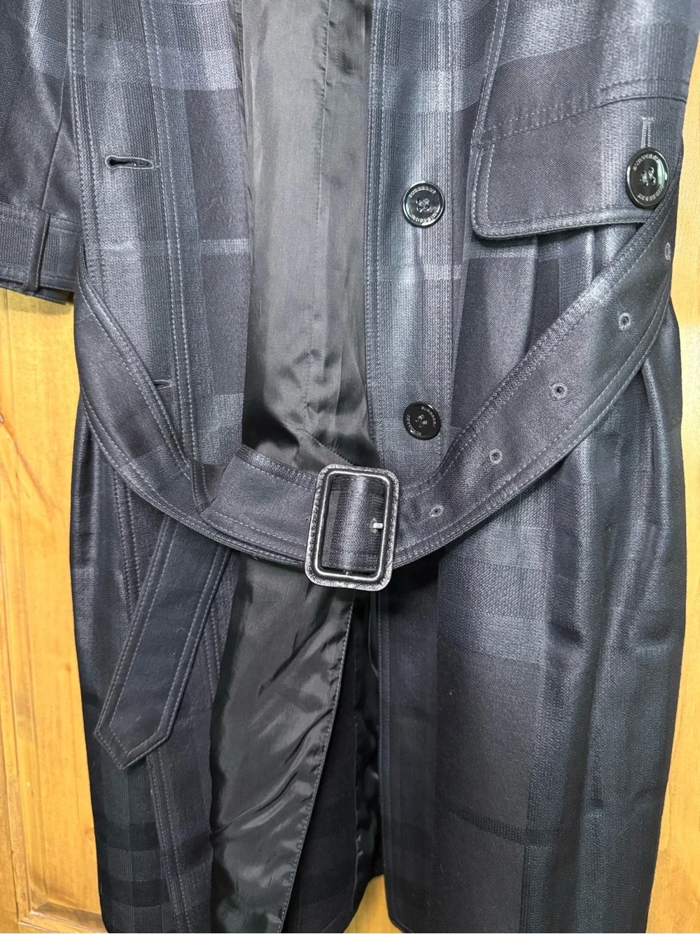 Burberry London Belted Trench Coat – Size US 8 / UK 10 - Picture 5 of 7